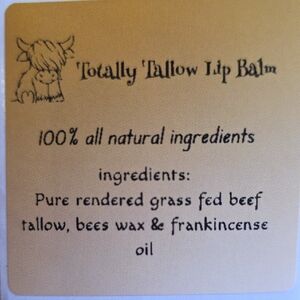 Tallow Lip Balm